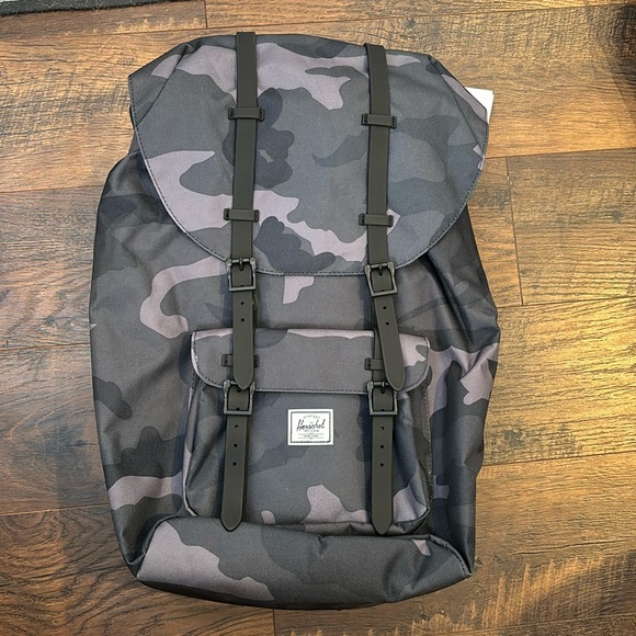 Hershel Supply Company Black Camo Backpack - Picture 1 of 5
